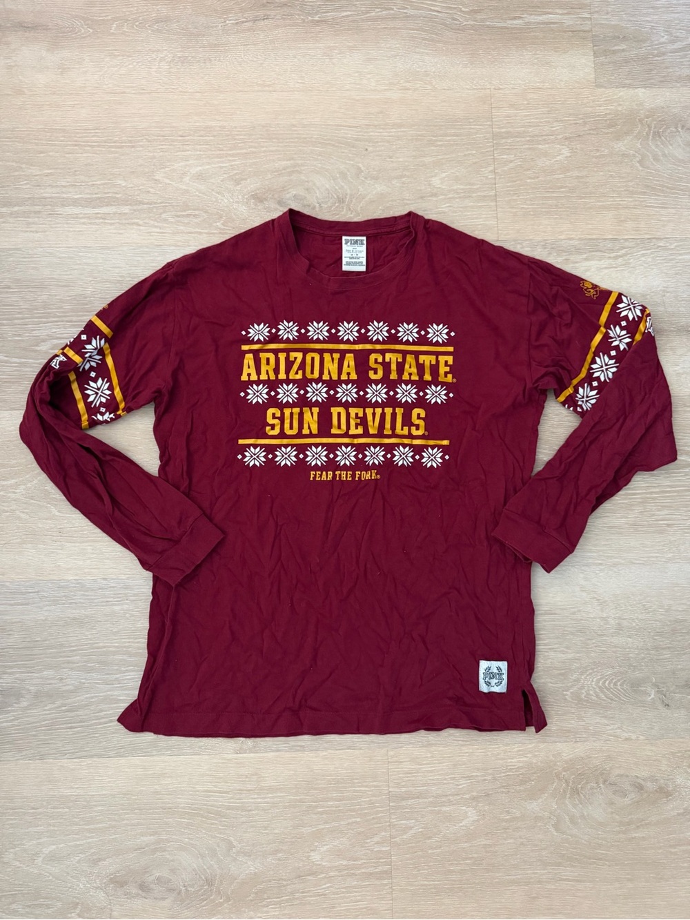 PINK ASU long sleeve Tshirt